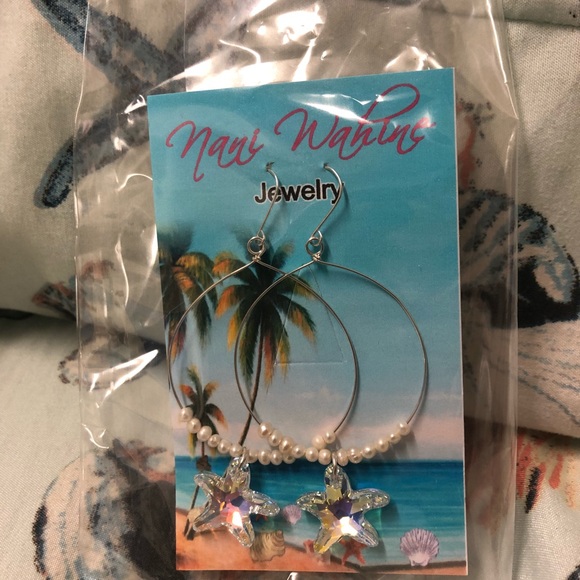 Unique Freshwater Pearls & Swarovski Earrings - Picture 7 of 7